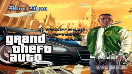 New Menu And Loading Screens für GTA San Andreas