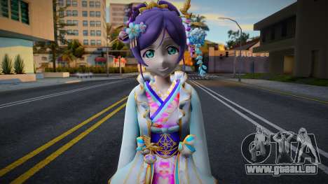 Nozomi Love Live Recolor pour GTA San Andreas