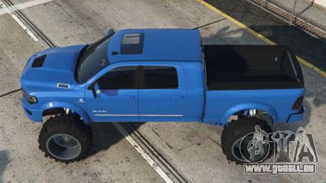 Ram Mega Cab Honolulu Blue