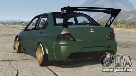 Mitsubishi Lancer Evolution IX Brunswick Green