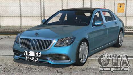 Mercedes-Maybach S 680 Rich Electric Blue