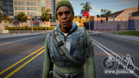 Half-Life 2 Rebels Male v1 für GTA San Andreas