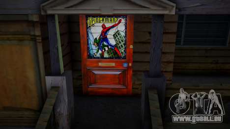 Stained Glass Door in CJ house für GTA San Andreas
