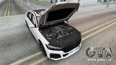 BMW 750Li M Sport (G12) Cararra pour GTA San Andreas