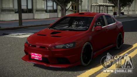 Mitsubishi Lancer Evolution X G-Tuning pour GTA 4