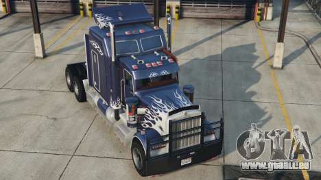 Kenworth W900 Bdazzled Blue