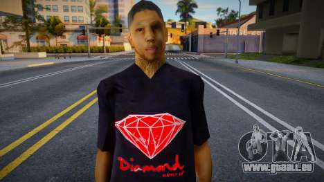 Skin for Diamond RP By Luis Carter für GTA San Andreas