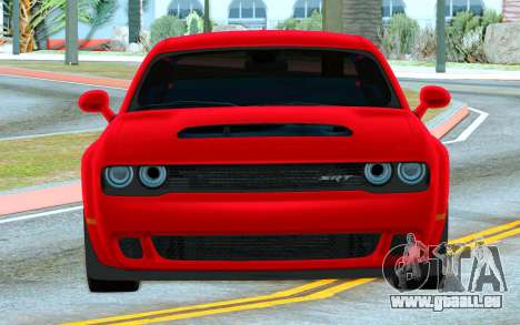 Dodge Challenger SRT Hellcat 2022 für GTA San Andreas