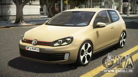 2010 Volkswagen Golf GTI Iran License plate pour GTA 4