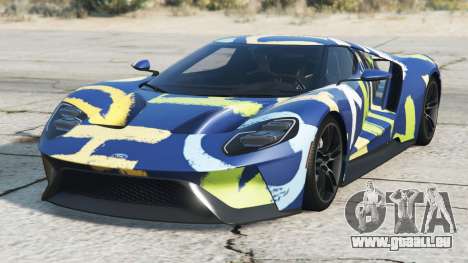 Ford GT Yale Blue