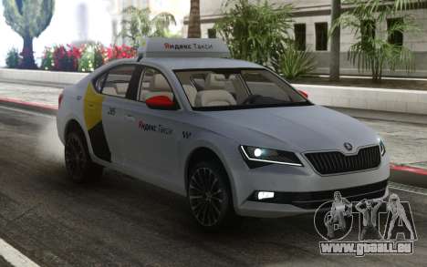 Skoda Superb Yandex Taxi pour GTA San Andreas