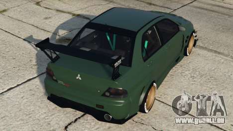 Mitsubishi Lancer Evolution IX Brunswick Green