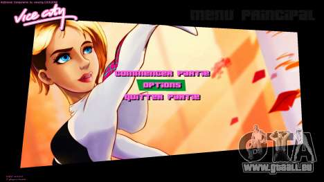 Spider-Gwen Background pour GTA Vice City