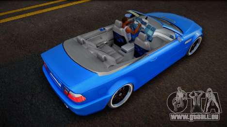 BMW E46 Cabriolet Jack für GTA San Andreas