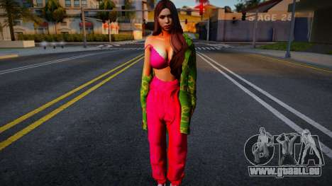 Skin Shakira BZRP pour GTA San Andreas