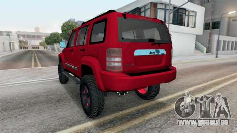 Jeep Cherokee (KK) Alabama Crimson pour GTA San Andreas