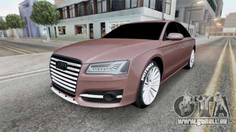 Audi S8 (D4) Dark Chestnut pour GTA San Andreas