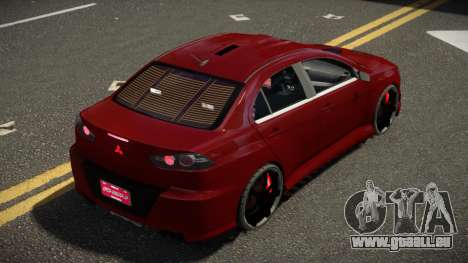 Mitsubishi Lancer Evolution X G-Tuning pour GTA 4