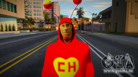 El Chavo Del Ocho Skin Chapulin Colorado pour GTA San Andreas