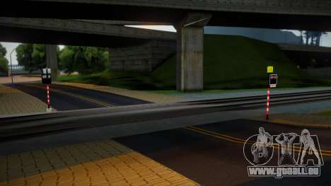 Railroad Crossing Mod Slovakia v10 für GTA San Andreas