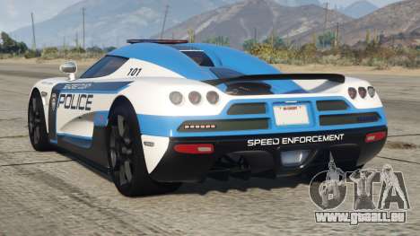 Koenigsegg CCX Hot Pursuit Police