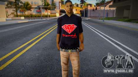 Skin for Diamond RP By Luis Carter pour GTA San Andreas