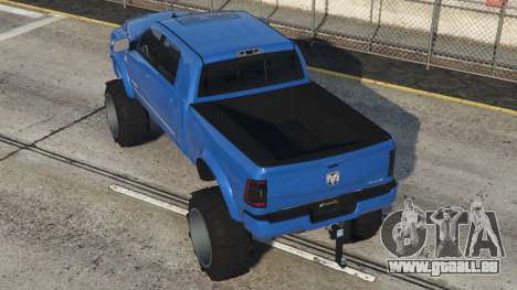 Ram Mega Cab Honolulu Blue