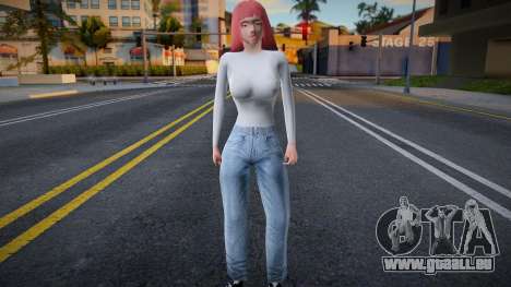 Young red-haired girl pour GTA San Andreas
