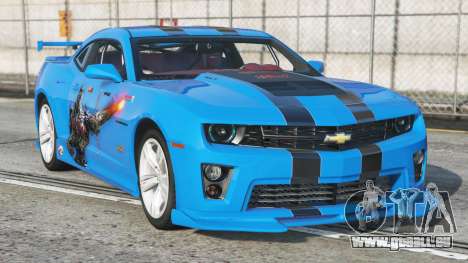 Chevrolet Camaro Vivid Cerulean