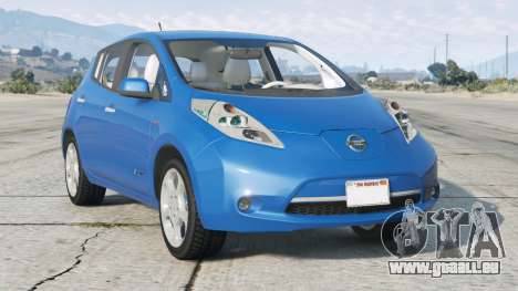 Nissan Leaf Ocean Boat Blue