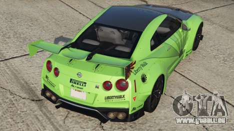 Nissan GT-R (R35) Granny Smith Apple