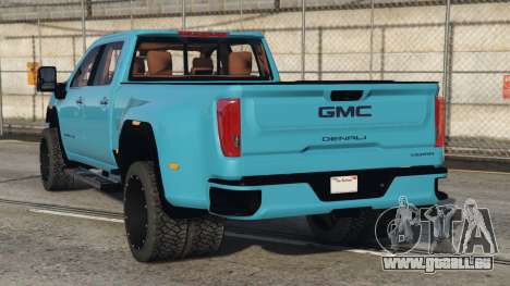 GMC Sierra HD Denali Crew Cab Dark Turquoise