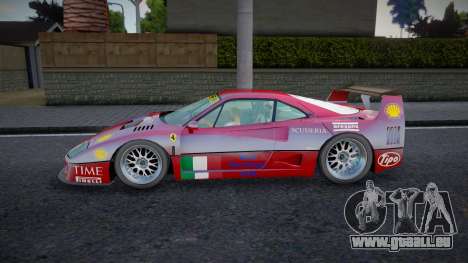1996 Ferrari F40 GTE für GTA San Andreas