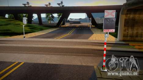 Railroad Crossing Mod Slovakia v19 pour GTA San Andreas