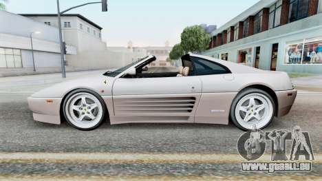 Ferrari 348 GTS Dusty Gray für GTA San Andreas