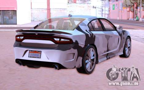 Dodge Charger SRT Hellcat Military pour GTA San Andreas