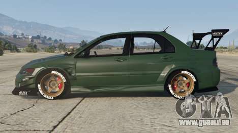 Mitsubishi Lancer Evolution IX Brunswick Green