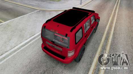 Jeep Cherokee (KK) Alabama Crimson pour GTA San Andreas