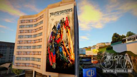 Transformers 3 Billboard pour GTA San Andreas