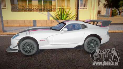 2016 Dodge Viper ACR v1.0 pour GTA San Andreas