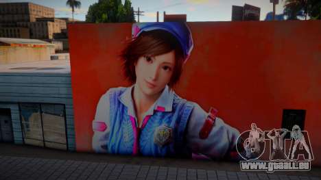 Asuka Kazama Mural pour GTA San Andreas