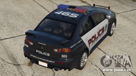 Mitsubishi Lancer Evolution X Police
