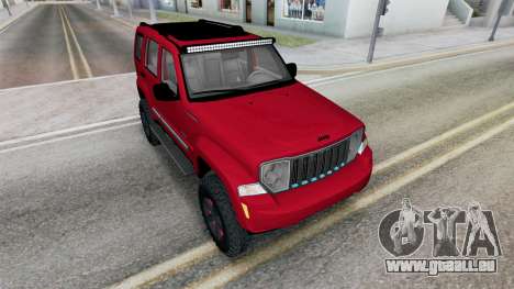 Jeep Cherokee (KK) Alabama Crimson pour GTA San Andreas