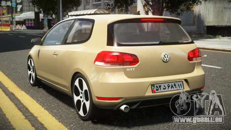 2010 Volkswagen Golf GTI Iran License plate für GTA 4