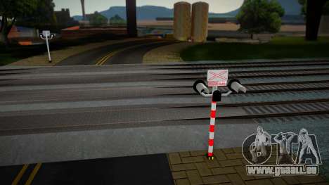 Railroad Crossing Mod Czech v6 pour GTA San Andreas