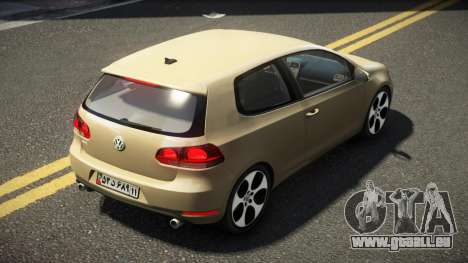 2010 Volkswagen Golf GTI Iran License plate für GTA 4