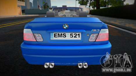 BMW E46 Cabriolet Jack für GTA San Andreas