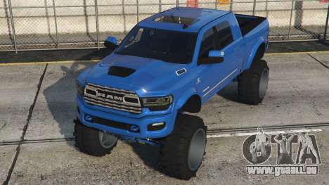 Ram Mega Cab Honolulu Blue