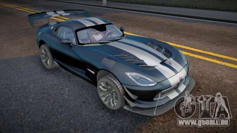 2016 Dodge Viper GTS-R Extreme Aero v1.1 pour GTA San Andreas