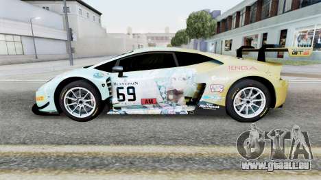 Lamborghini Huracan GT3 Powder Blue pour GTA San Andreas